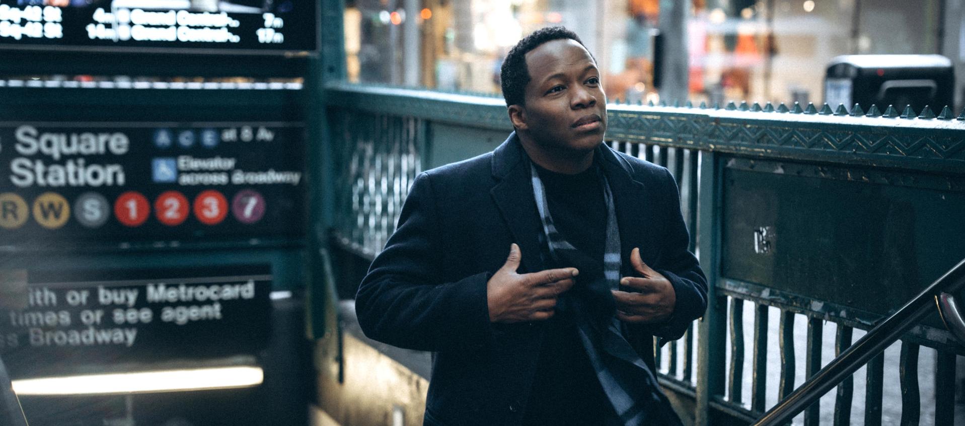 El artista colombiano Mauro Castillo en Nueva York.