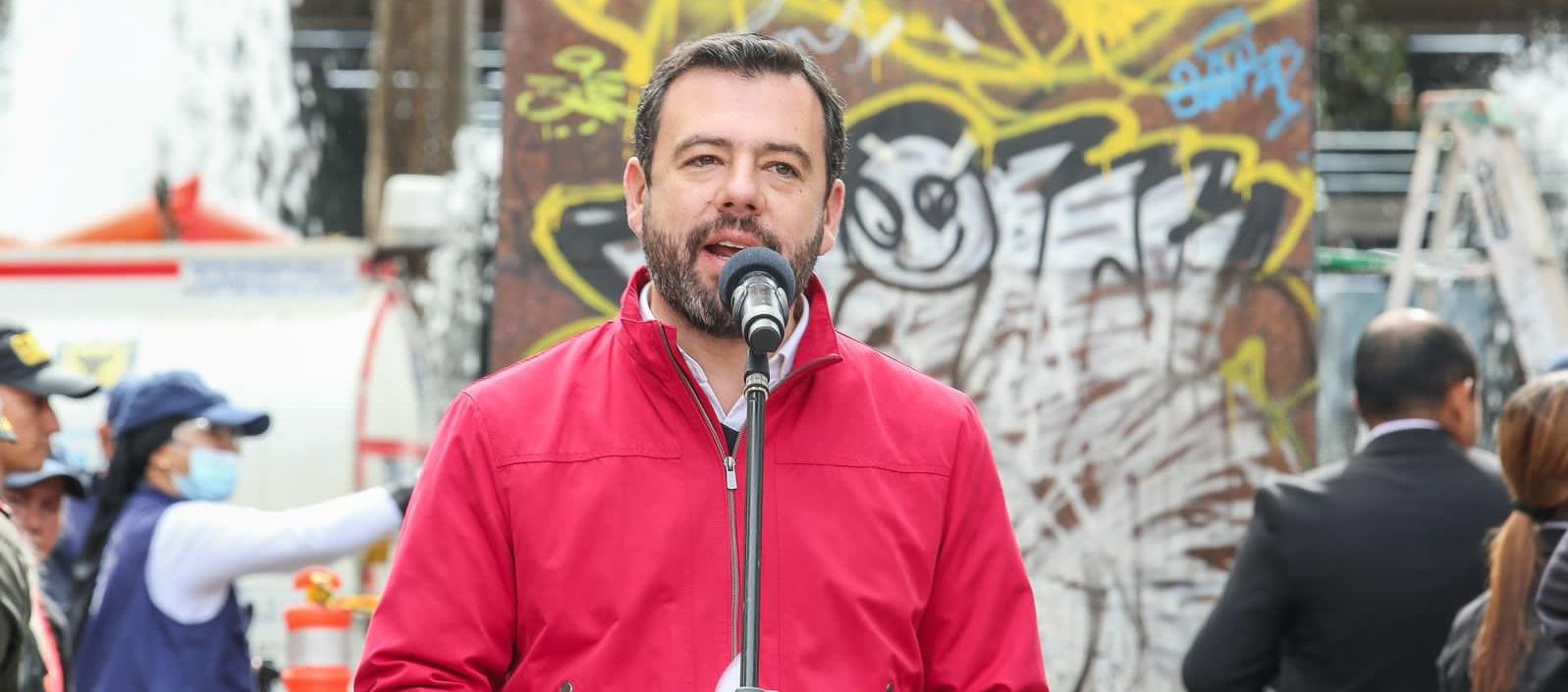 Carlos Fernando Galán, alcalde de Bogotá.