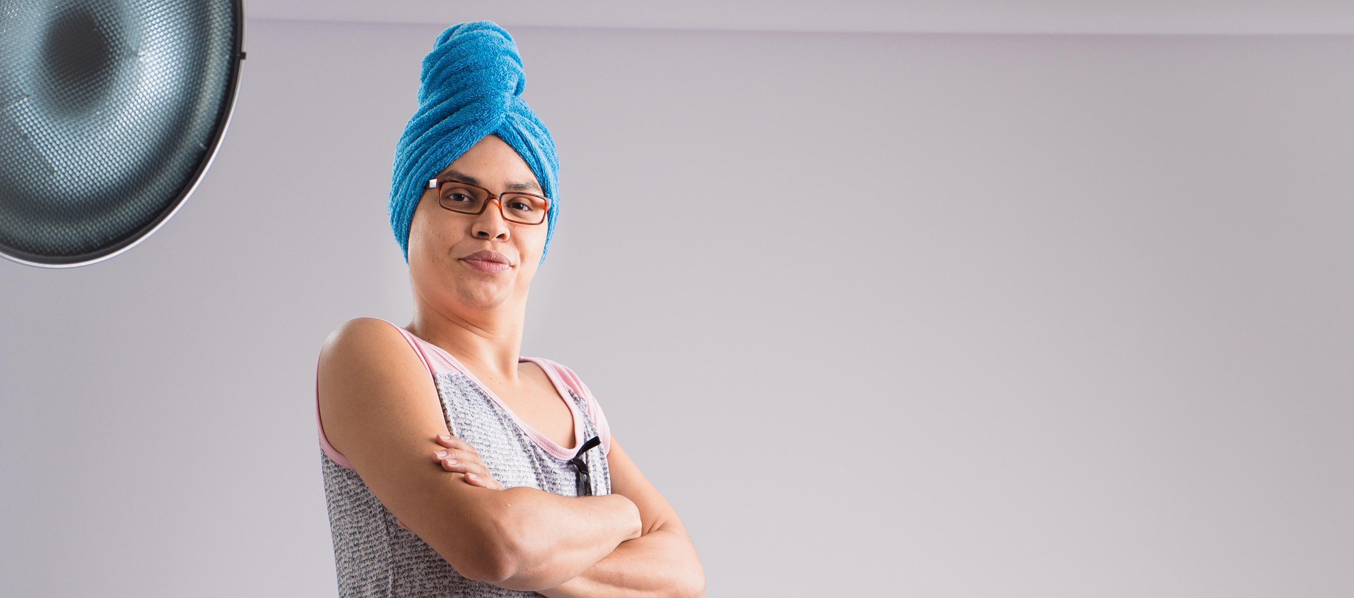 Charly Marie en su personaje de Gertrudis.