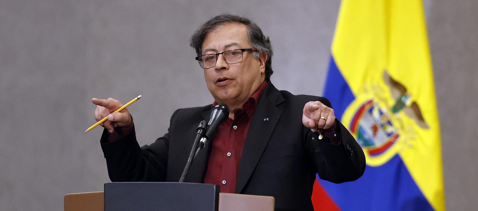 El Presidente Gustavo Petro.