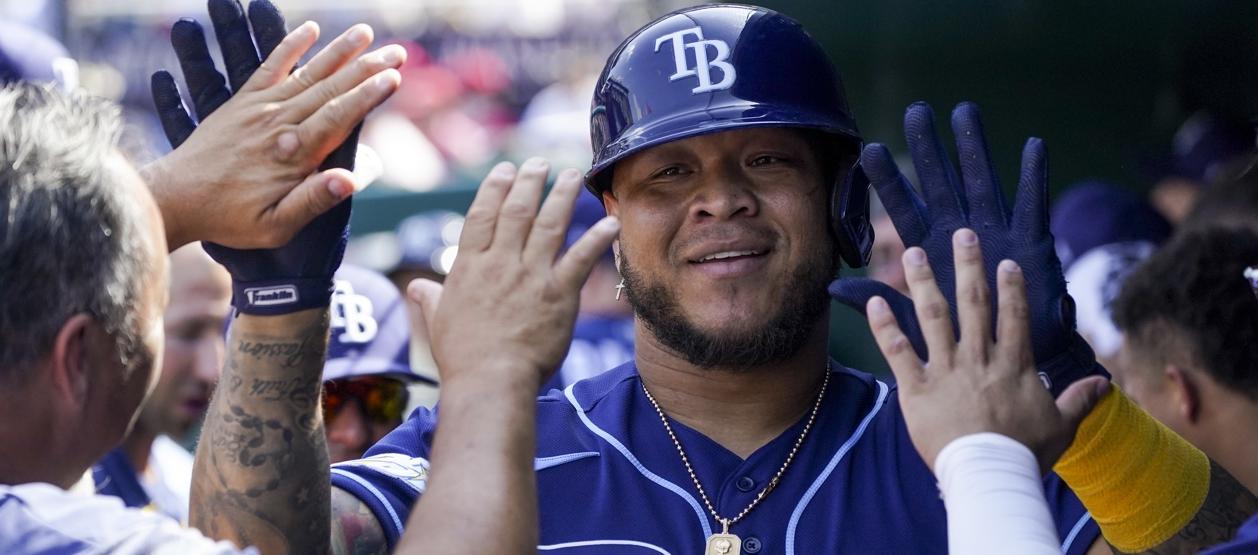 Harold Ramírez jugará su tercera temporada con los Rays de Tampa Bay.