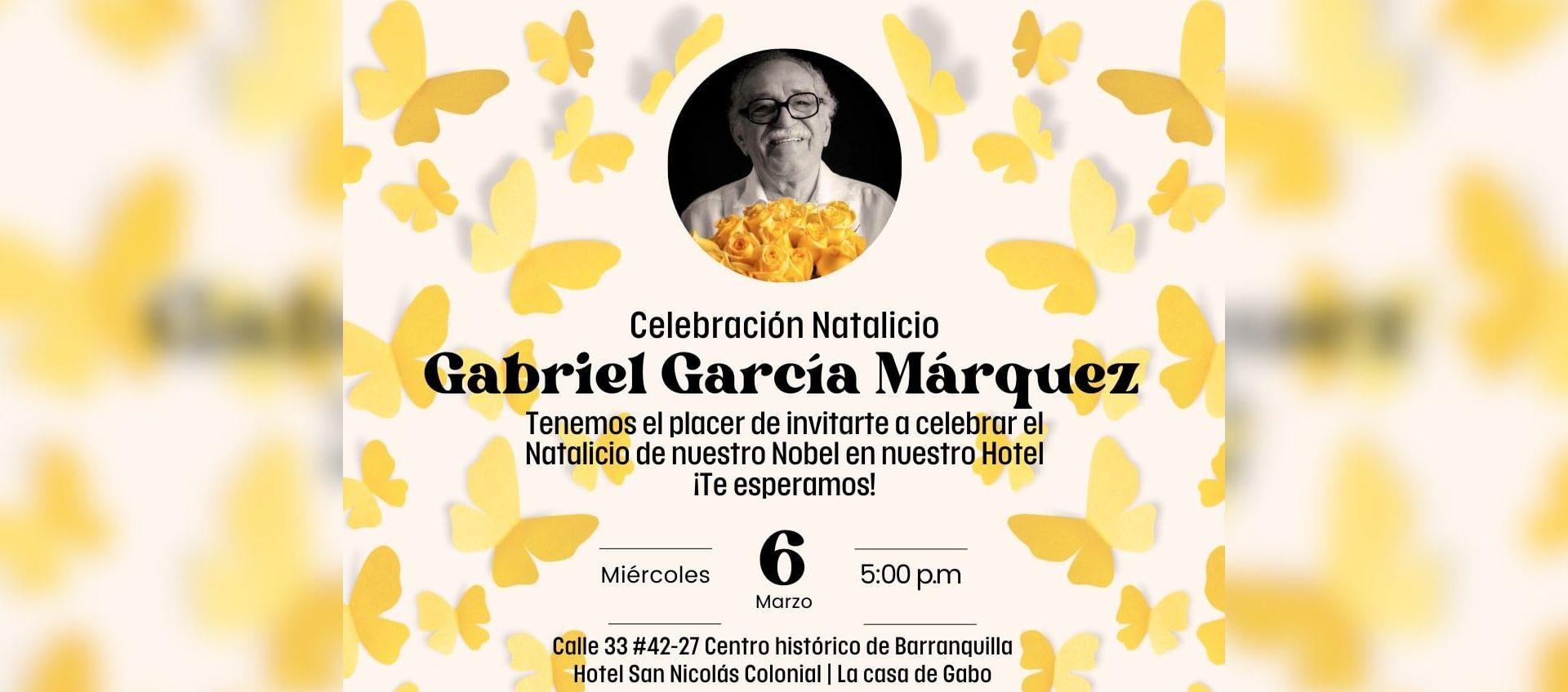 Homenaje a Gabriel García Márquez en el Hotel San Nicolás.