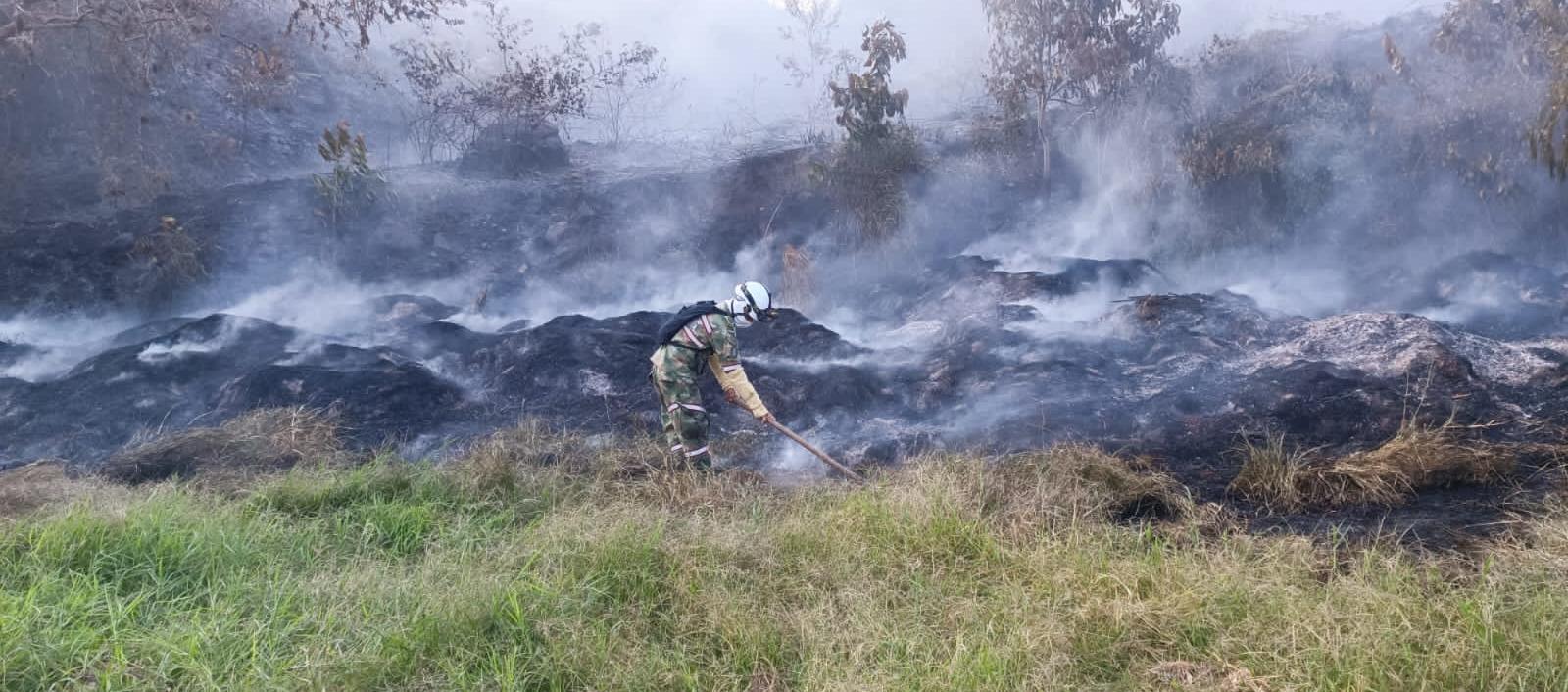 En el país se han apagado 488 incendios.