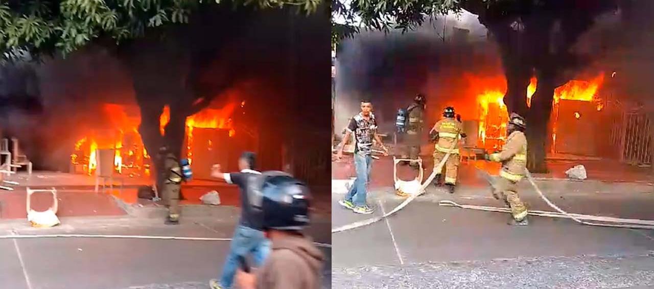 En un inmueble ubicado en la carrera 8 A con calle 36B. 