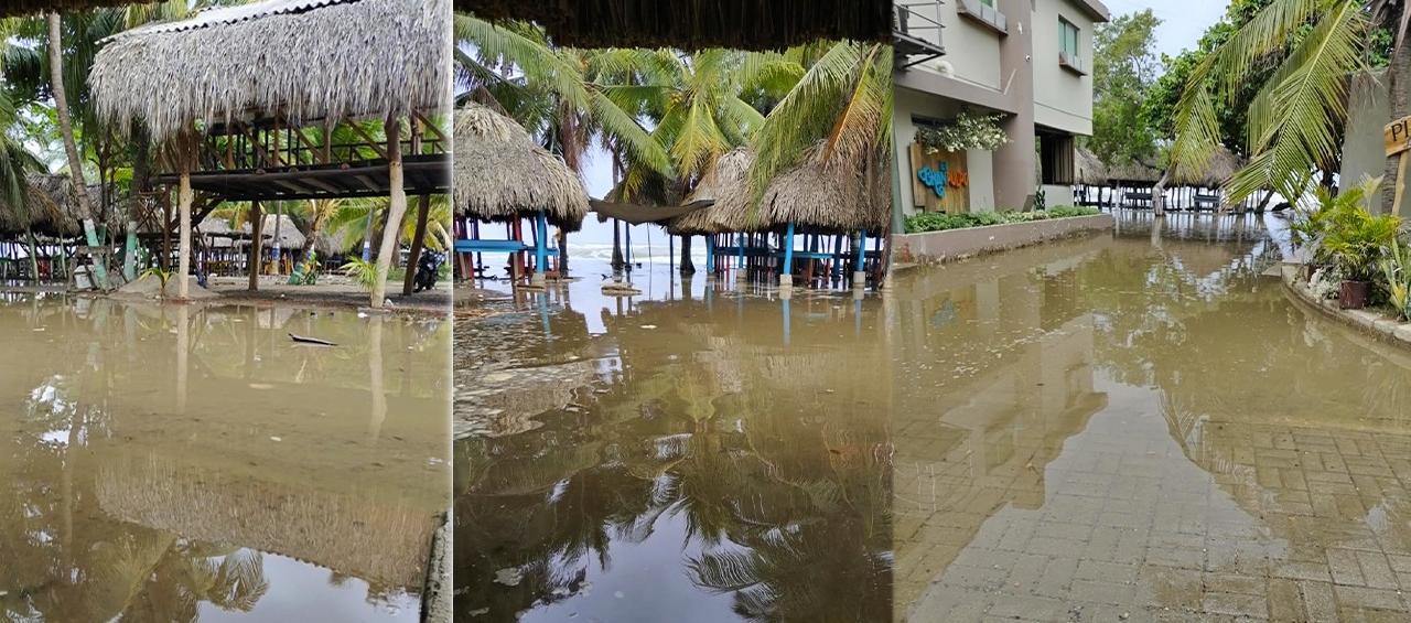 La playa de Santa Verónica.