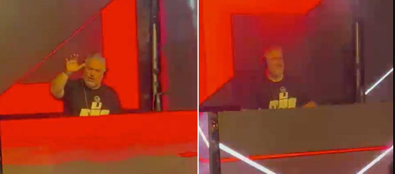 Iván Duque animó una fiesta privada.