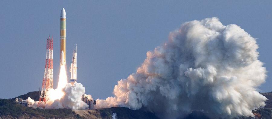 Fue lanzado desde el Centro Espacial de Tanegashima.