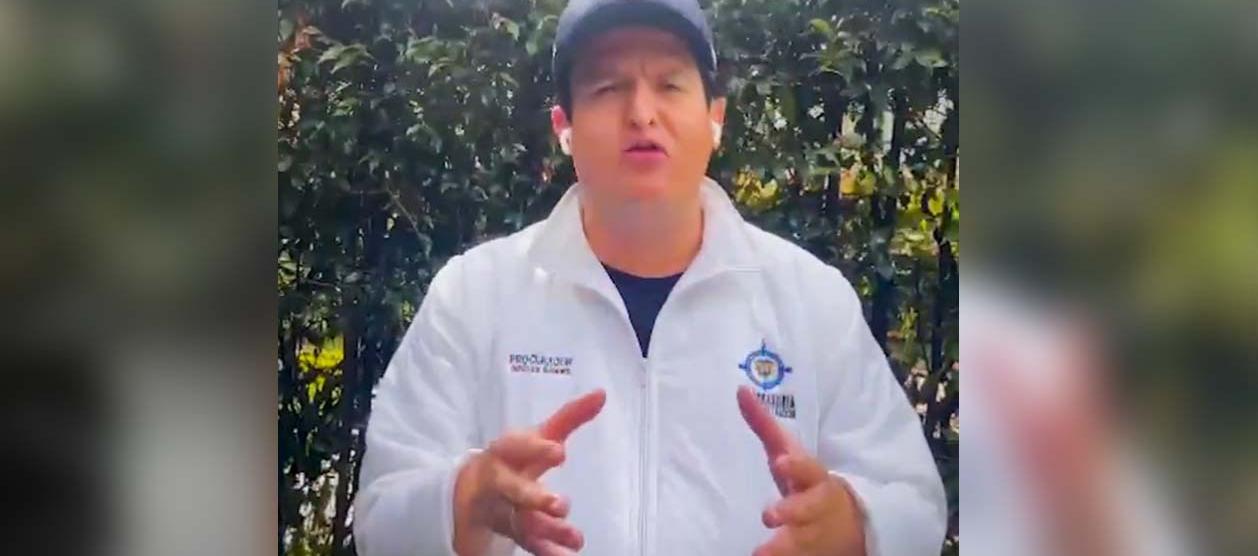 Javier Sarmiento, procurador para la Defensa de los Derechos Humanos. 