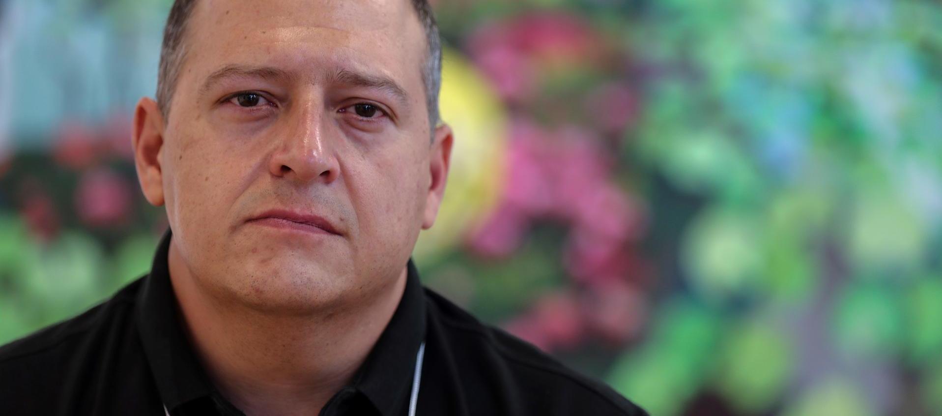 Juan Sebastián Marroquín, hijo de Pablo Escobar. 