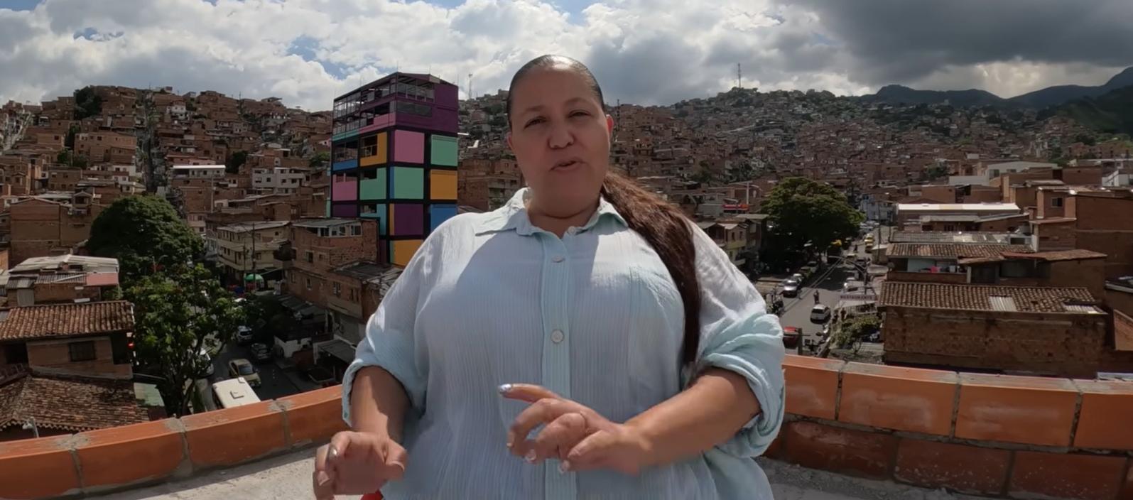 Laura Escobar, sobrina de Pablo Escobar.