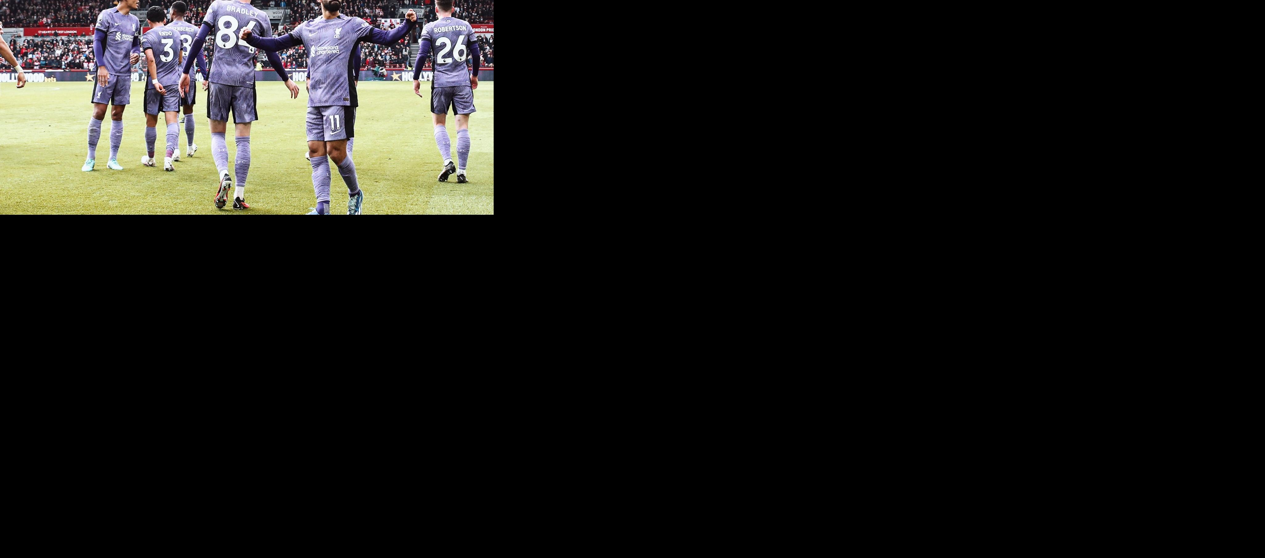 Mohamed Salah hizo uno de los goles.