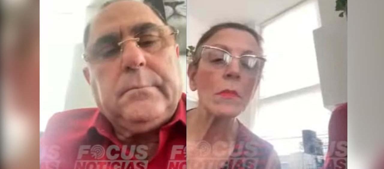 Carlos Jaller e Ivón Acosta, los dos imputados. 