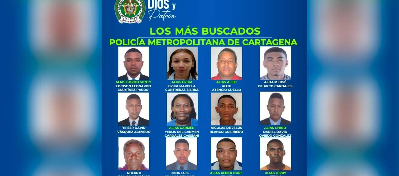 Los detenidos cuentan con un amplio prontuario delincuencial.