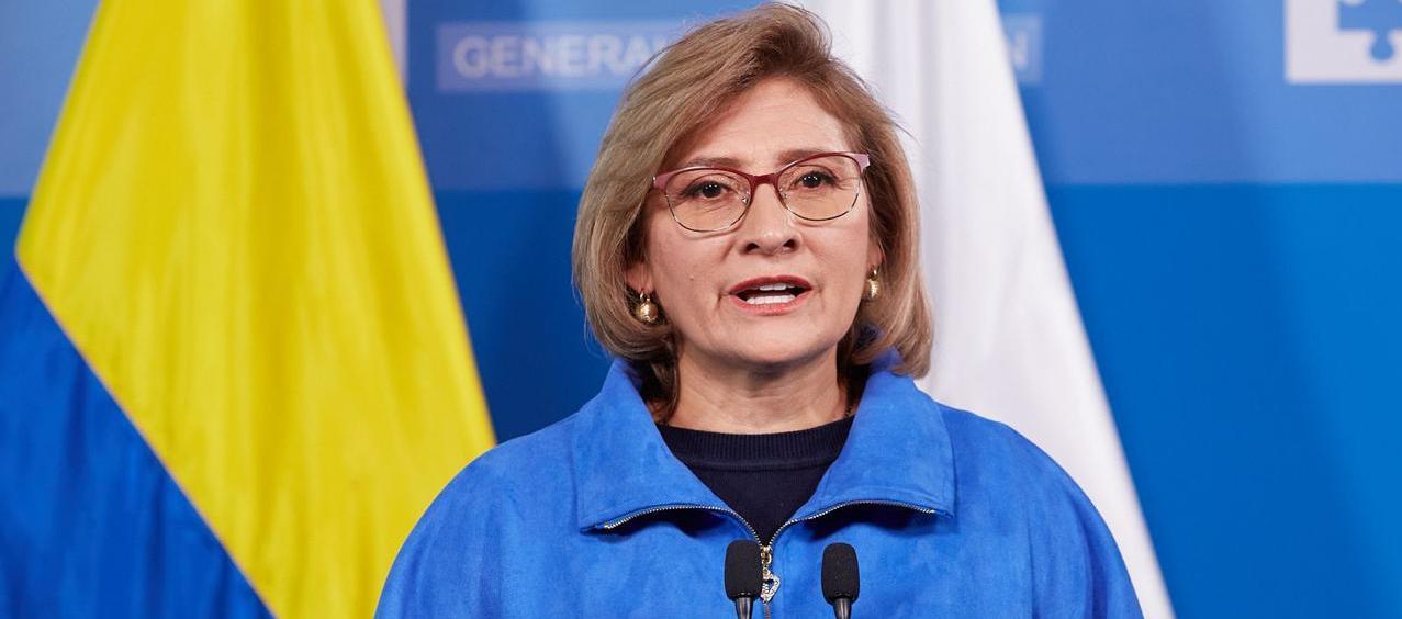 La Fiscal encargada Martha Janeth Mancera.