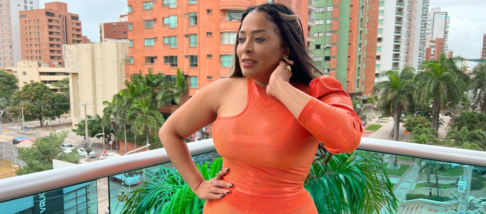 Marcel 'Piel morena', cantante de merengue.