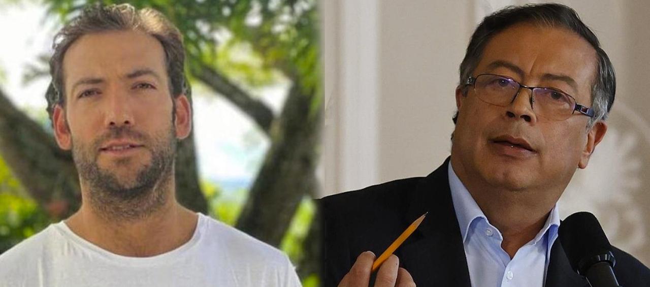 Martín Santos y Gustavo Petro. 