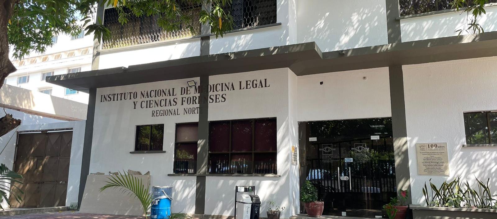 Sede de Medicina Legal, en Barranquilla. 