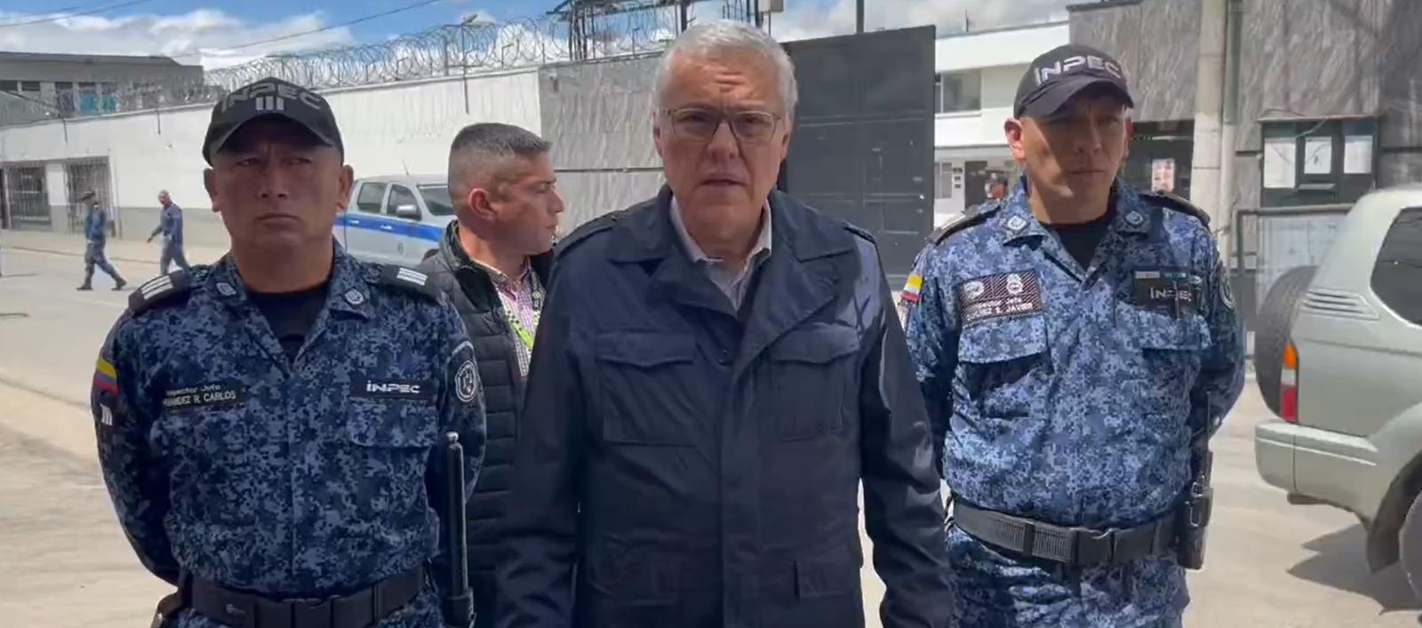 Néstor Osuna, Ministro de Justicia. 