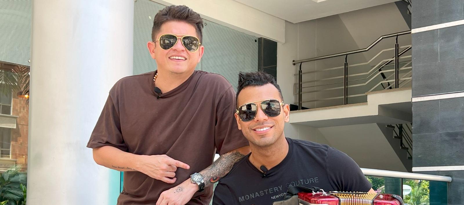 'Mono' Zabaleta y Daniel Maestre, artistas.