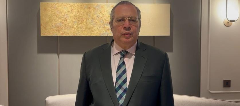 El presidente del Congreso, Iván Name.