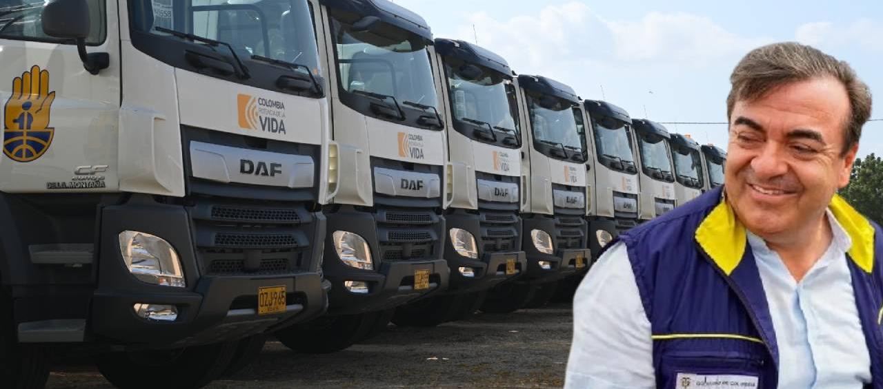 Olmedo López, director de la UNGRD. 