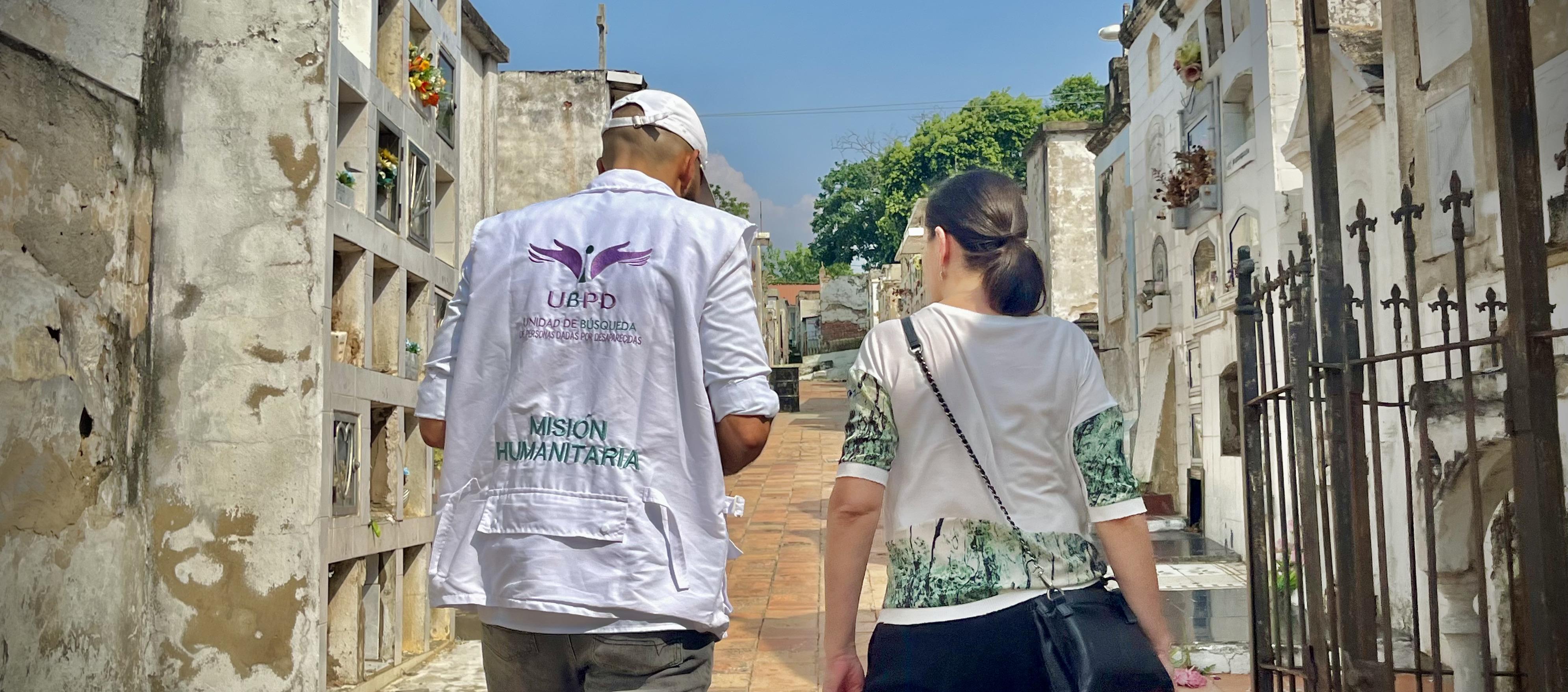 La Unidad de Búsqueda de Desaparecidos, en trabajo de campo en Norte de Santander.