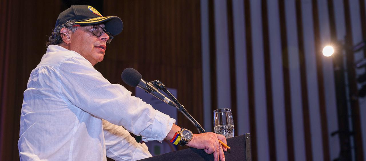 El Presidente de la República, Gustavo Petro.