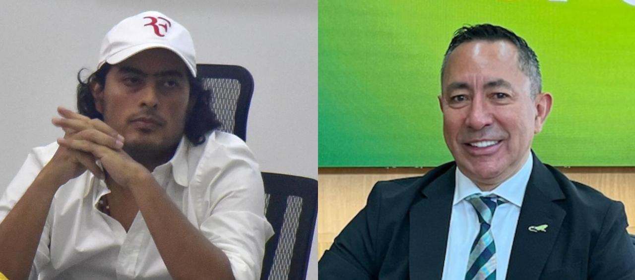 Nicolás Petro y Ricardo Roa.