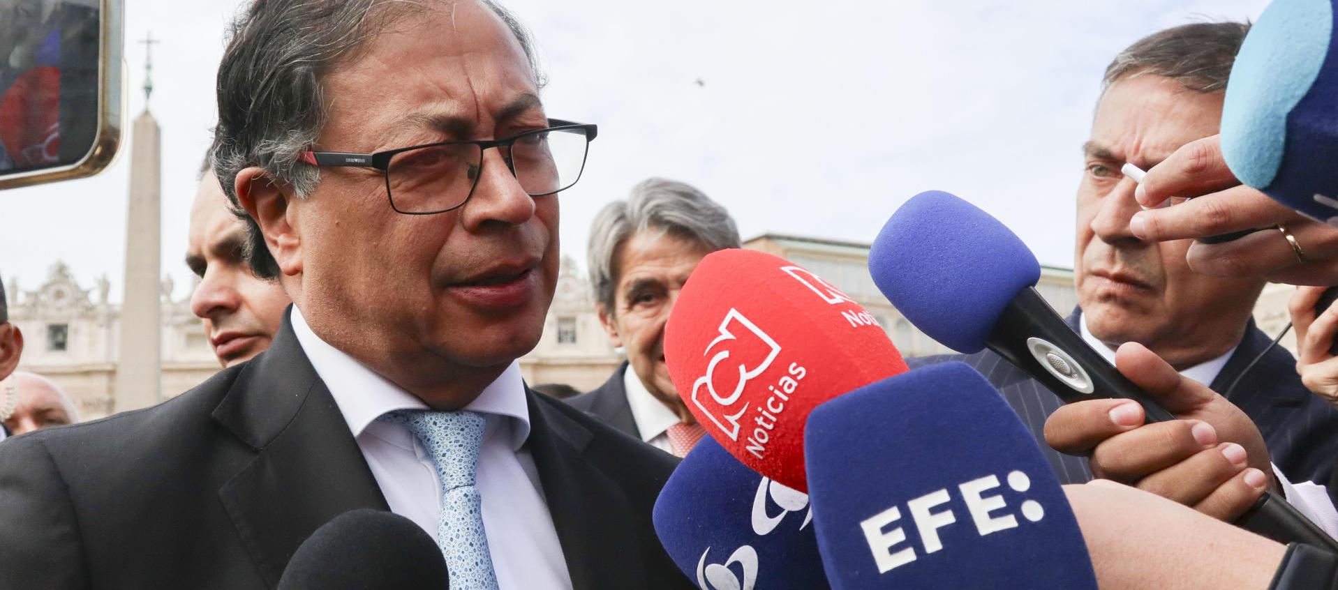 El Presidente Gustavo Petro