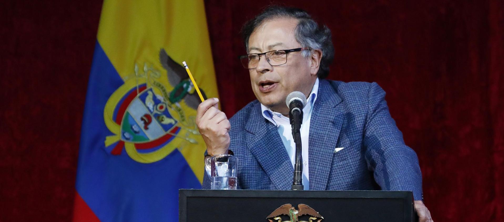 El Presidente Gustavo Petro.