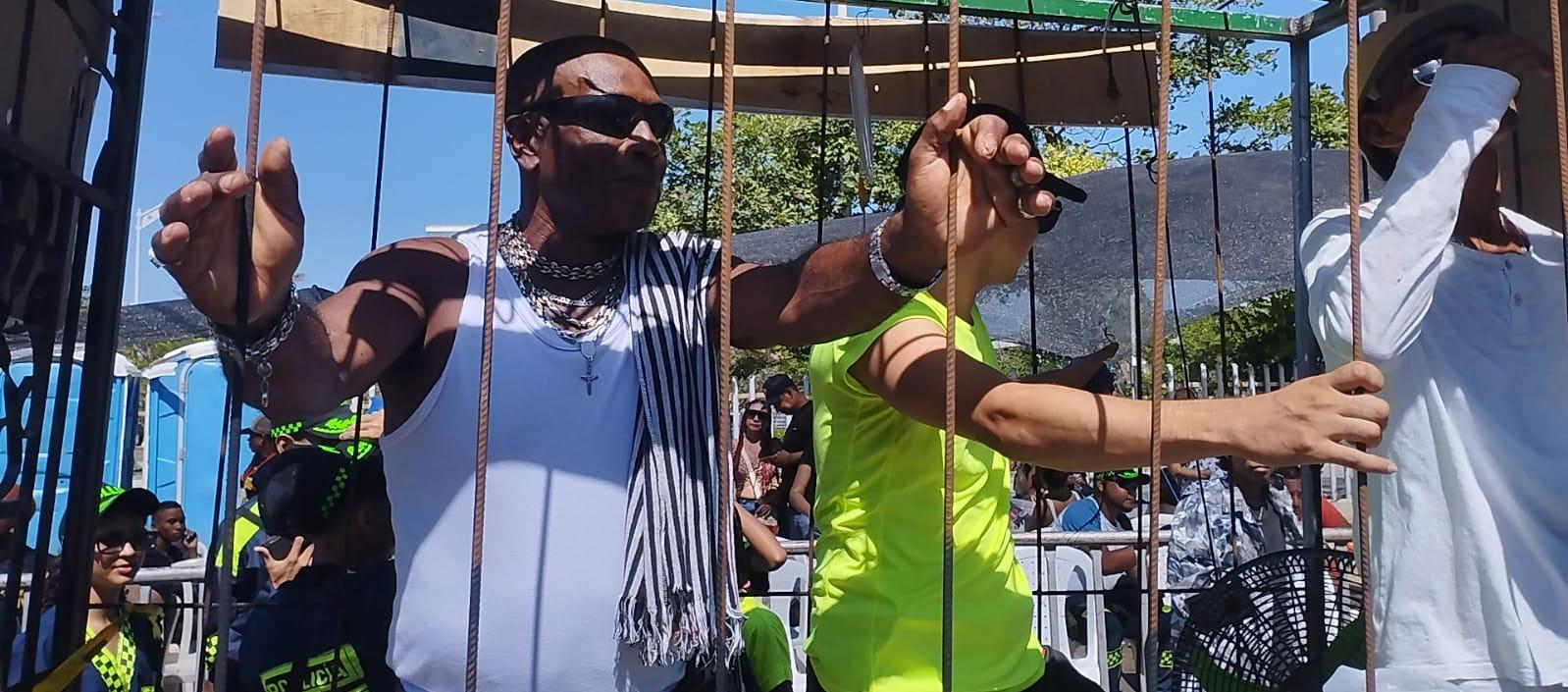 Disfraz de 'El Negro O'.