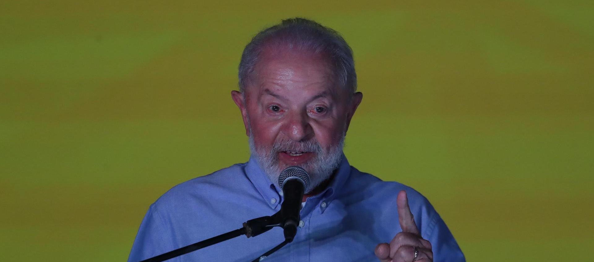 Luiz Inácio Lula da Silva. 