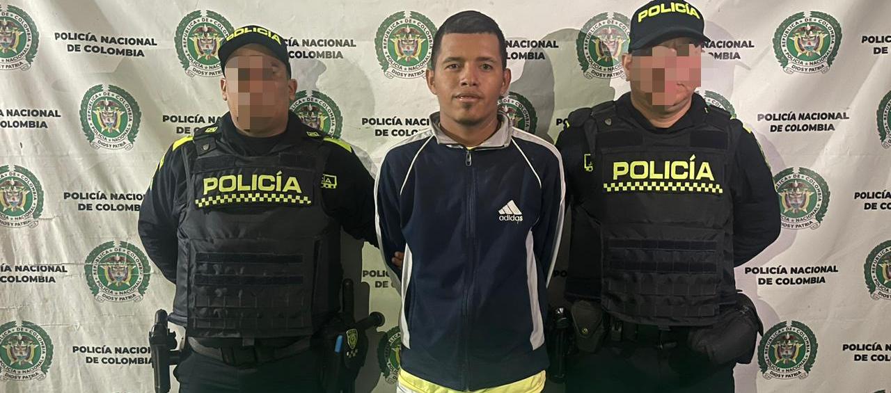 Tomás Becerra Camargo, capturado. 