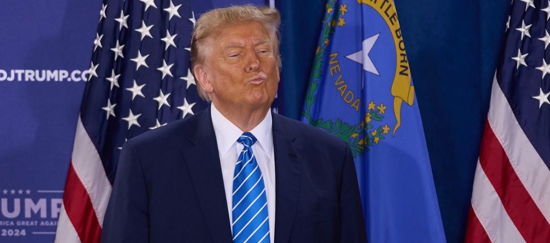 El expresidente estadounidense Donald Trump.