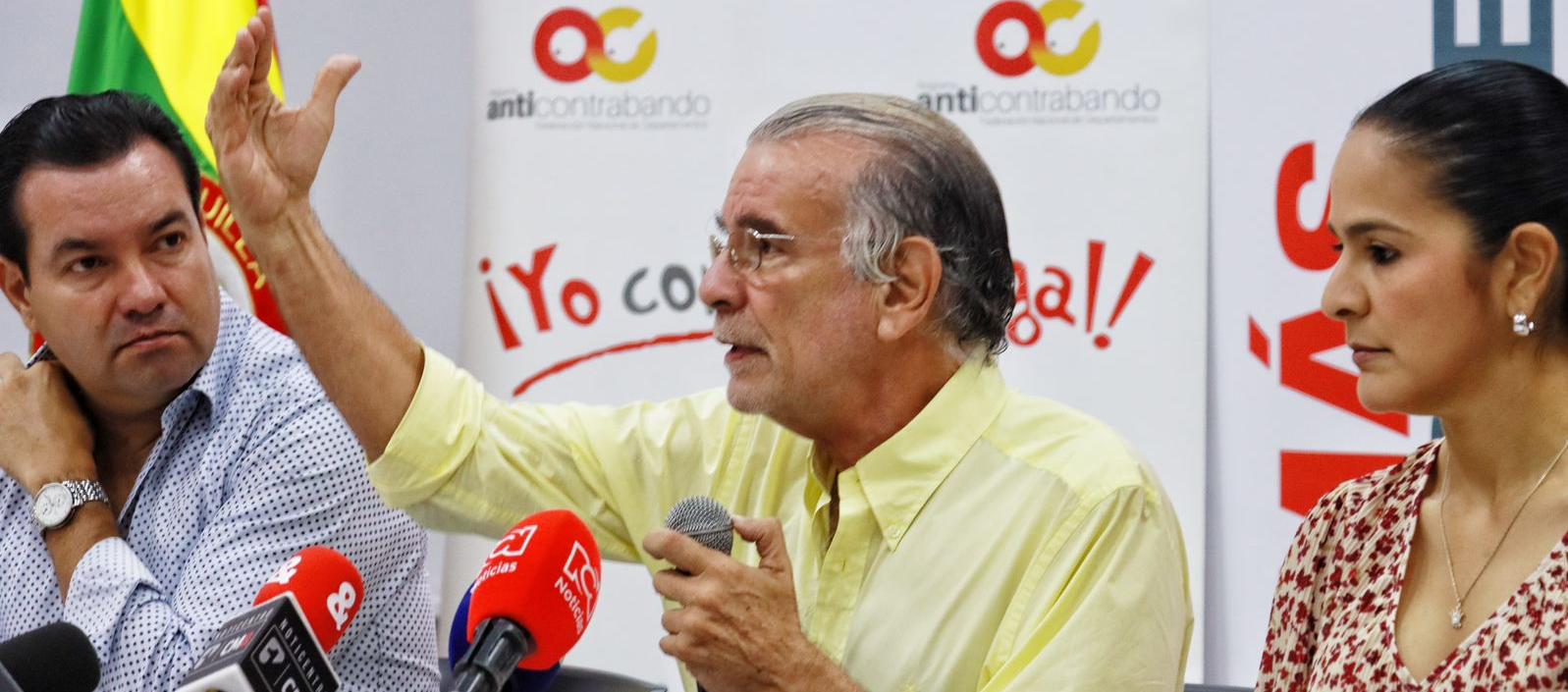 Eduardo Verano, gobernador del Atlántico.