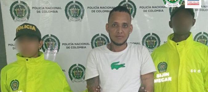 William Remigio Fajardo, presunto integrante del Clan del Golfo.