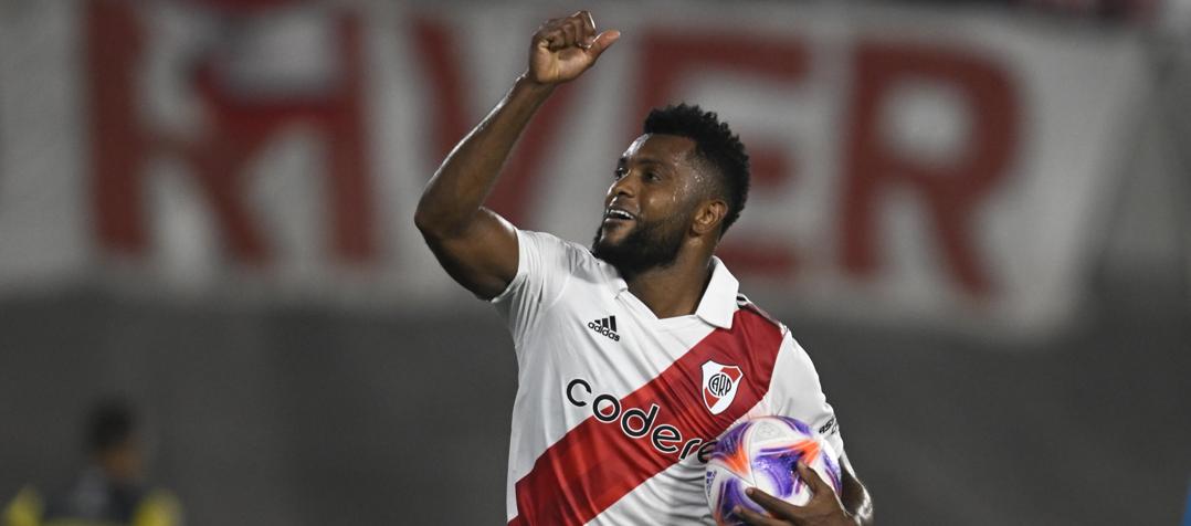 Miguel Borja llegó a cinco goles en la Copa de la Liga. 