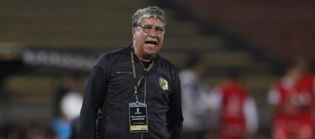 Hernán Darío Gómez, director técnico de Águilas Doradas.