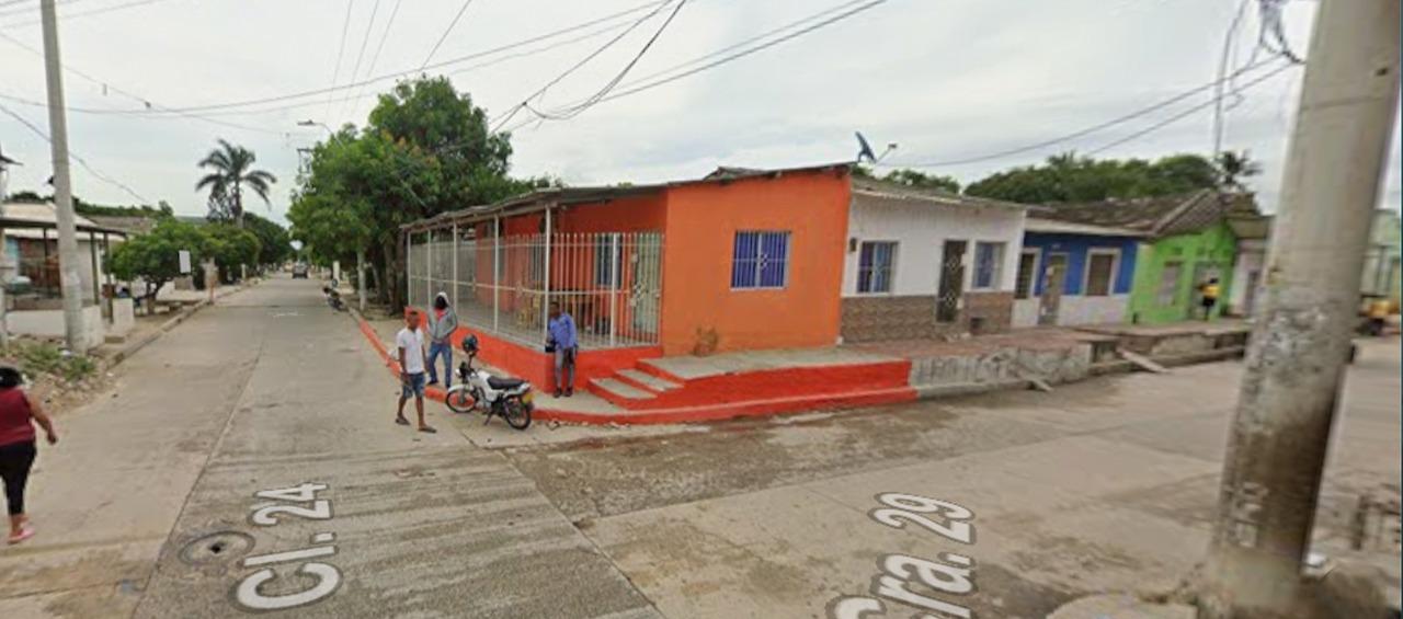 Ocurrió en la calle 24 con carrera 29. 