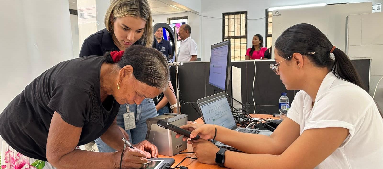 Jornada de cedulación en Cereté, Córdoba