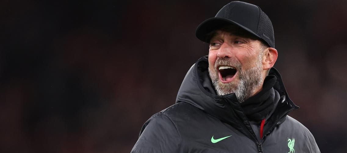 Jürgen Klopp, entrenador del Liverpool.