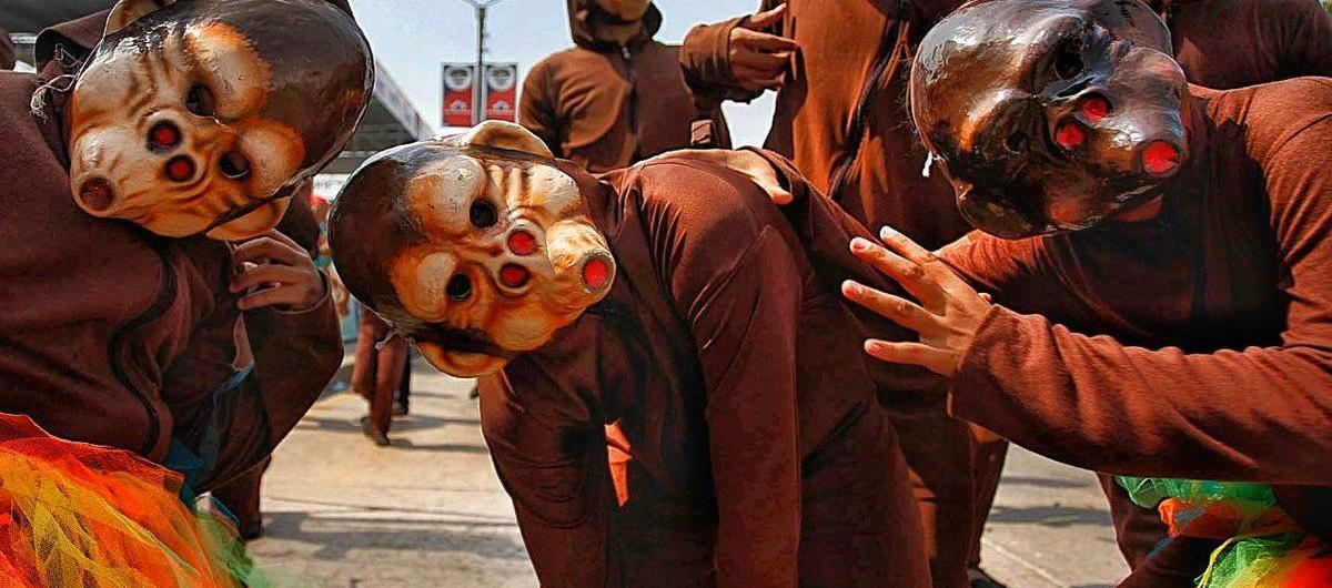 Los micos y micas hacen parte del patrimonio del Carnaval de Barranquilla