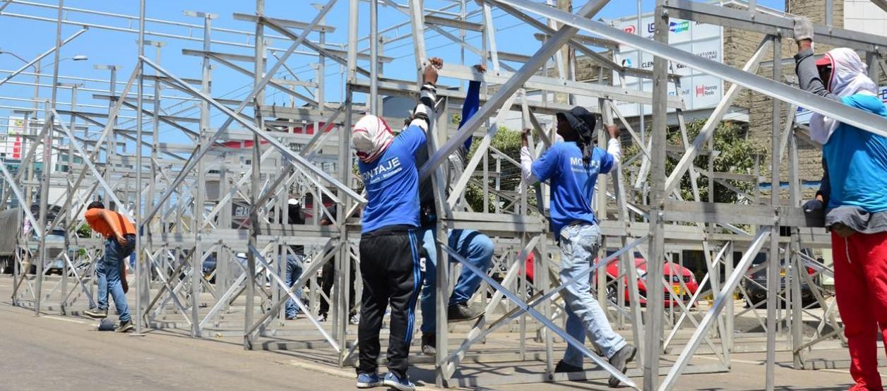 El pico y placa va de la Vía 40 entre la calle 85 y la carrera 67B.