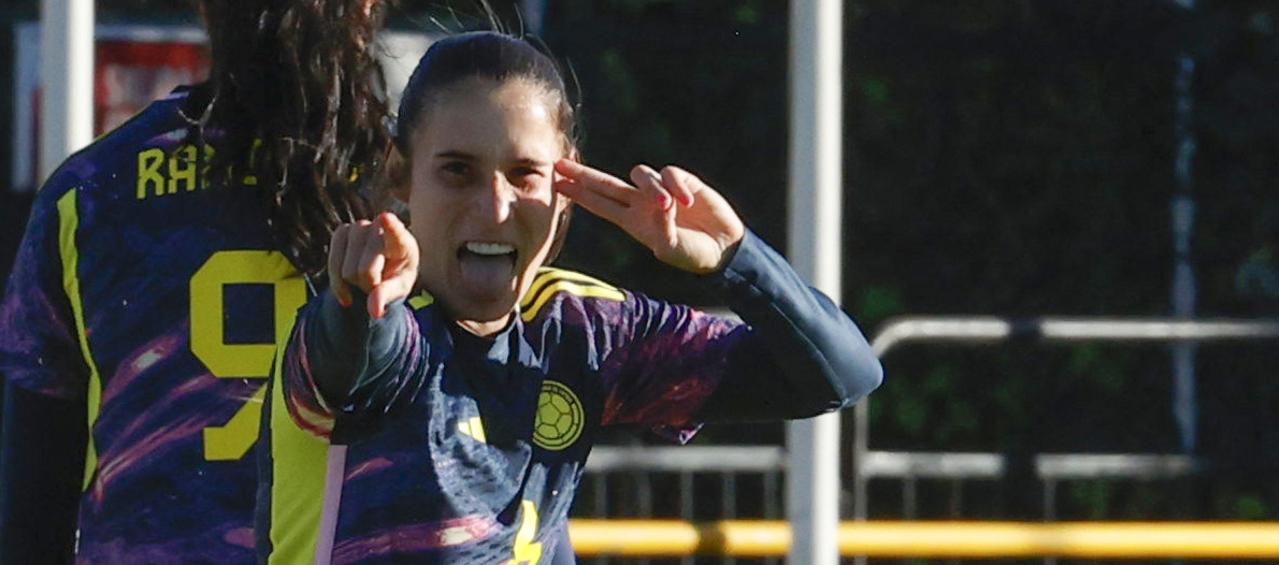 Daniela Montoya, capitana de la Selección Colombia femenina. 