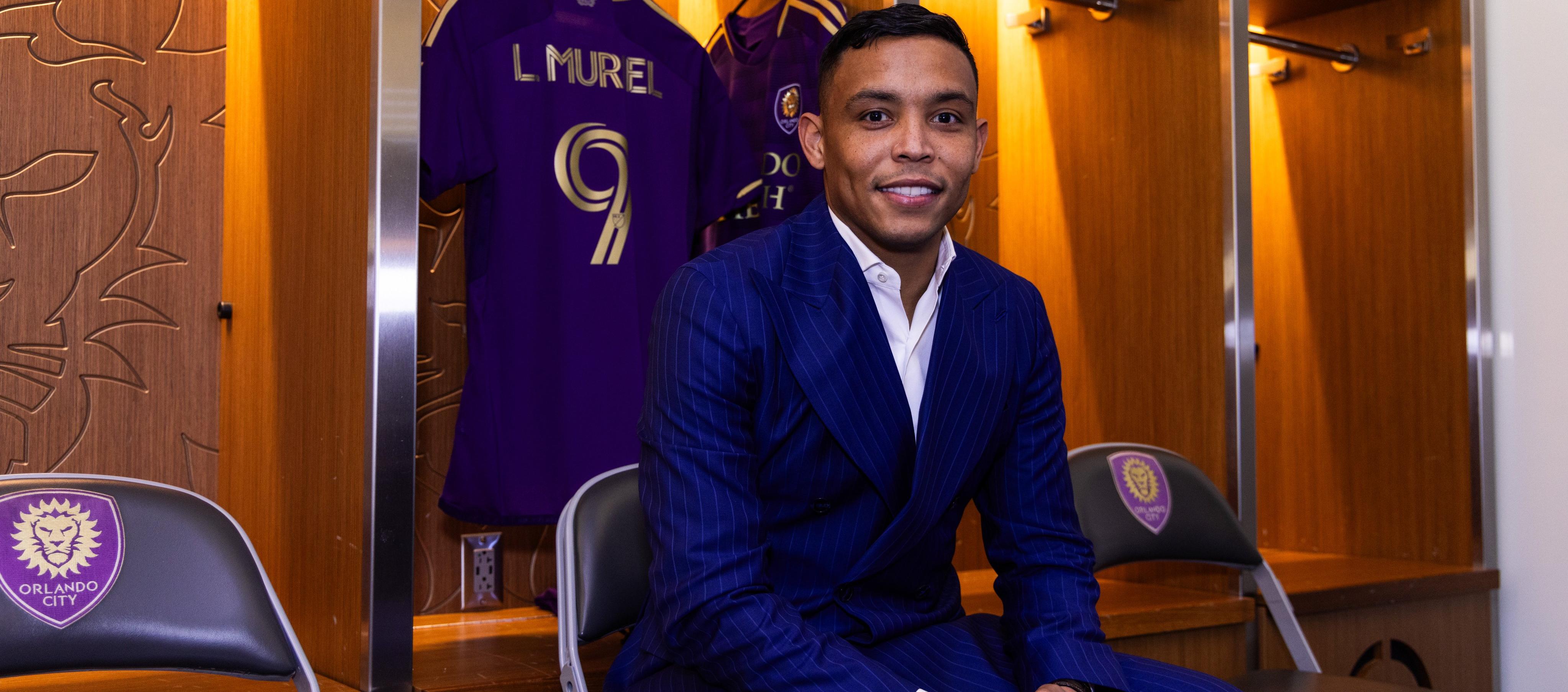 Muriel firmó contrato por tres temporadas con el Orlando City. 