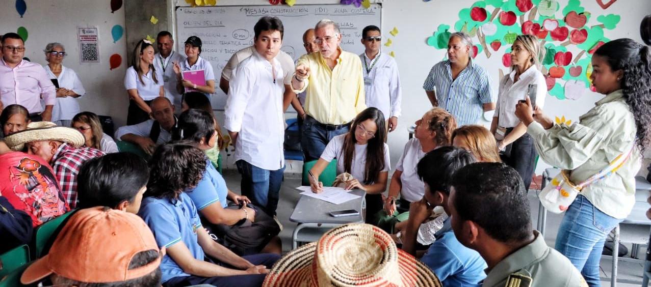 Mesa subregional del Plan de Desarrollo 2024-2027 en la zona costera