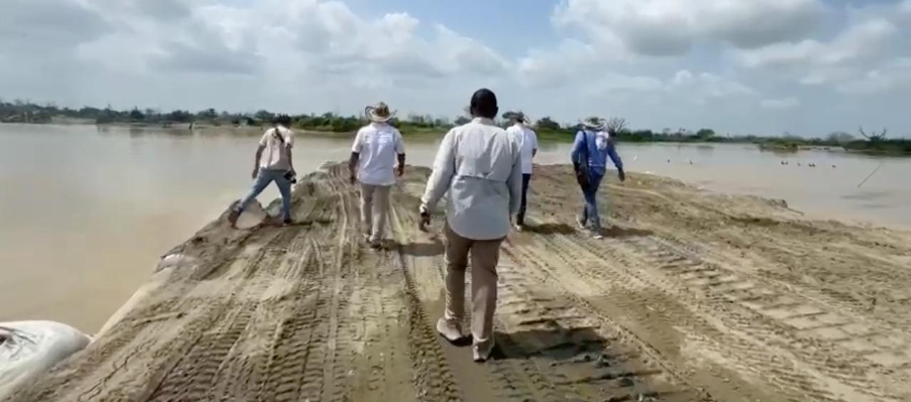 El gobernador de Bolívar, Yamil Arana, recorrió 'Caregato'