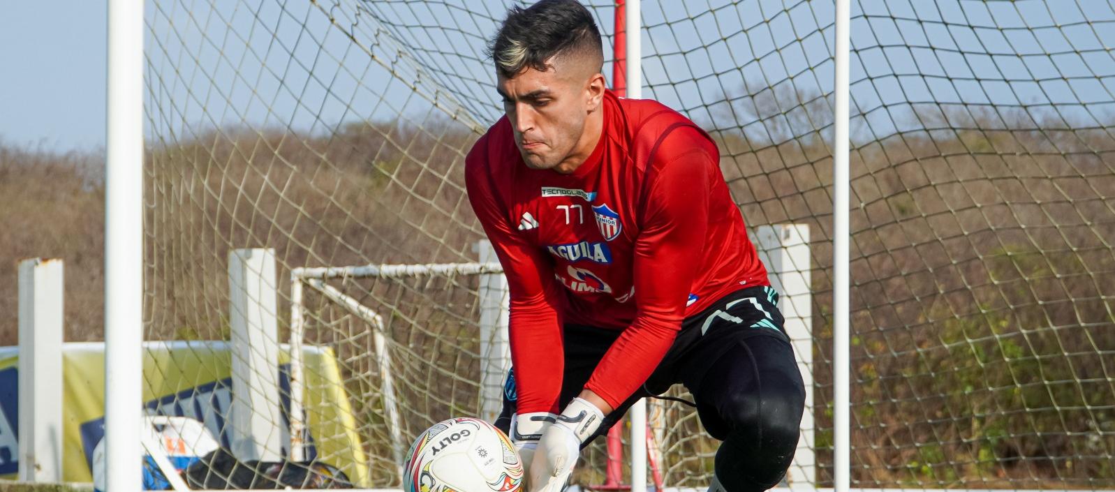 Santiago Mele fue el jugador más destacado de Junior en el partido contra Tolima. 