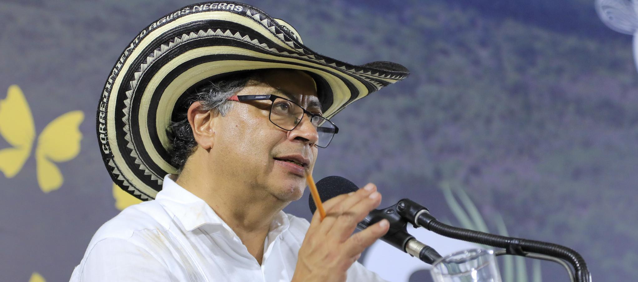 El Presidente Gustavo Petro.