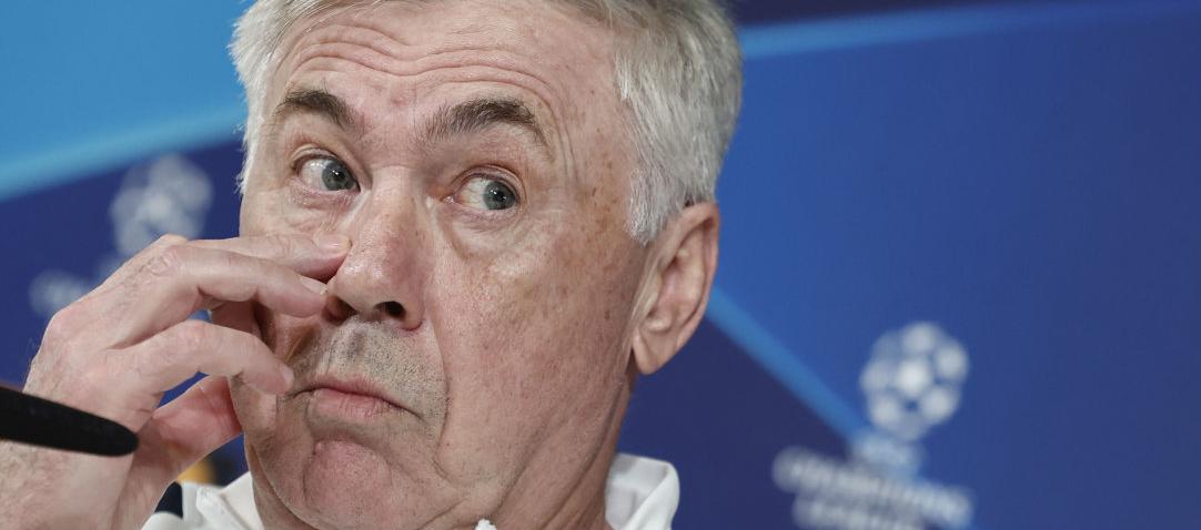 El técnico del Real Madrid, Carlo Ancelotti.